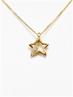 Collana Donna in Oro giallo Zircone Vidali Gioielli COOR-30-34